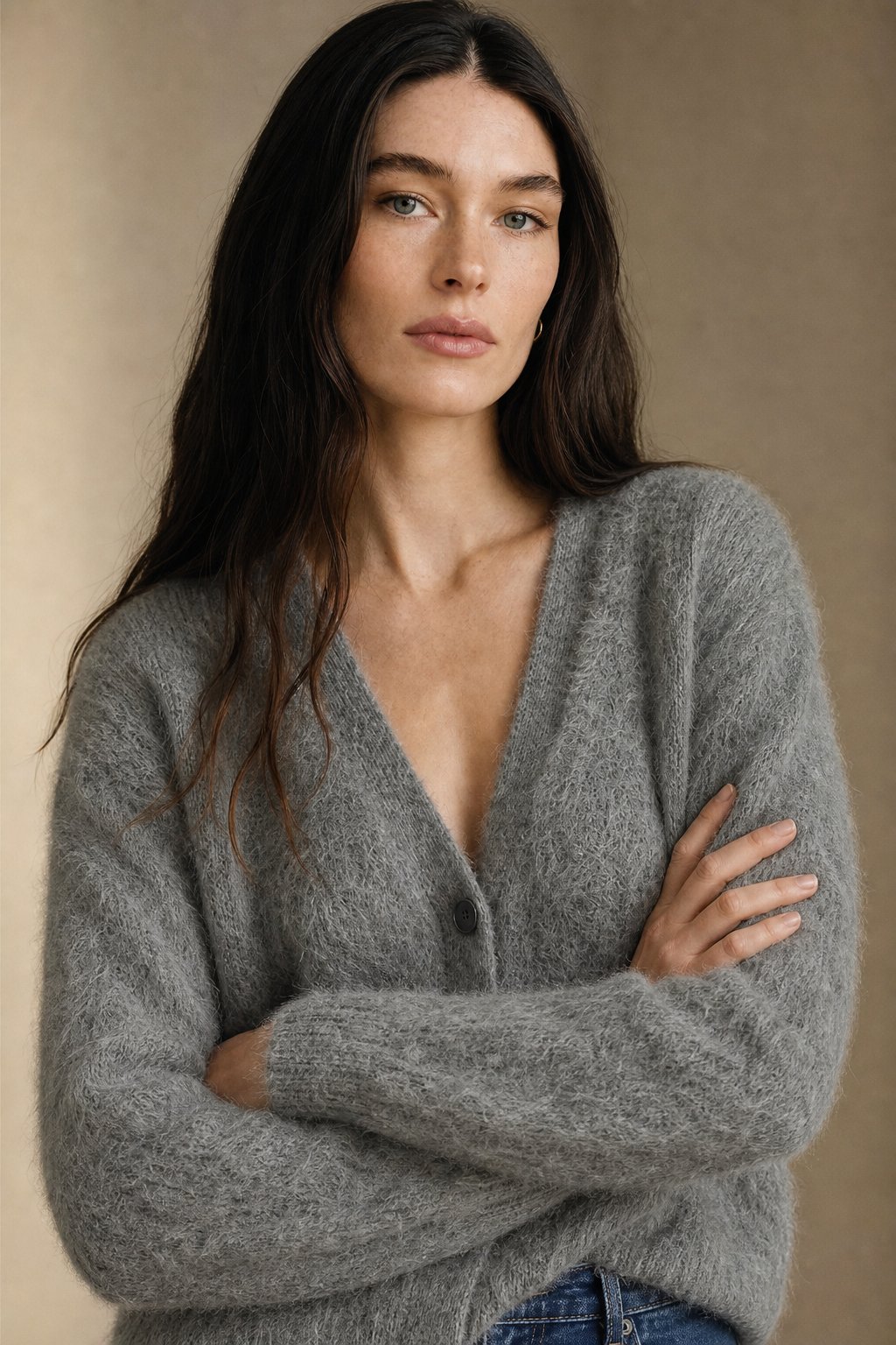 Aurelia – Oversized Cashmere Cardigan