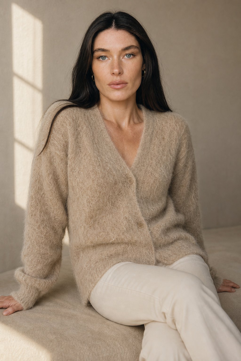 Aurelia – Oversized Cashmere Cardigan