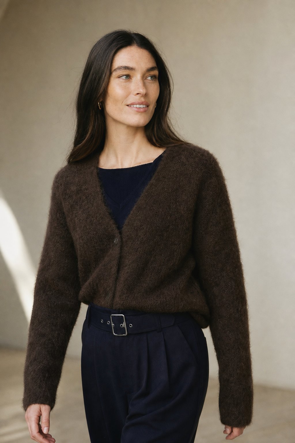 Aurelia – Oversized Cashmere Cardigan
