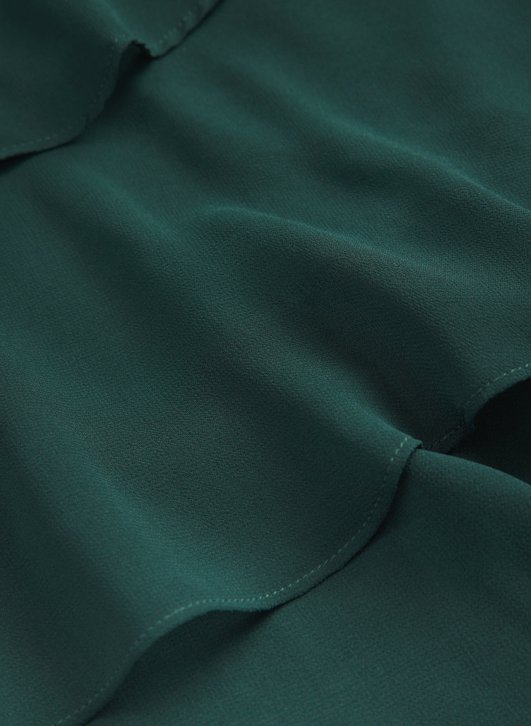 Tiered Brooch Embellished Dress