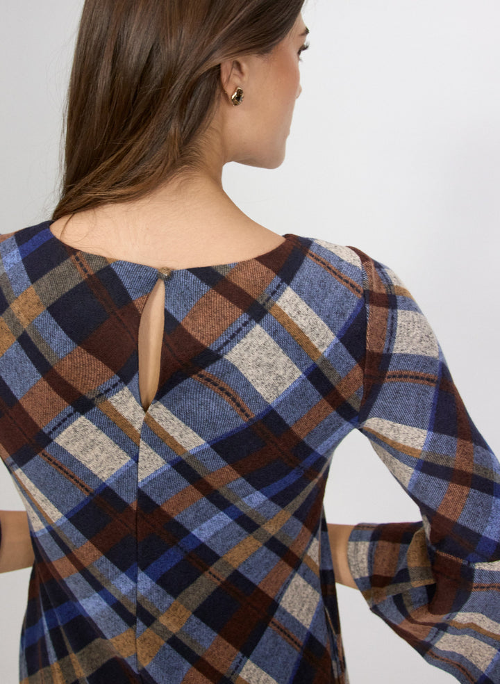 Plaid Sweater Dress