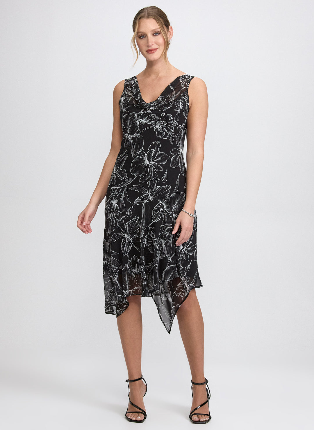 Floral Chiffon Dress