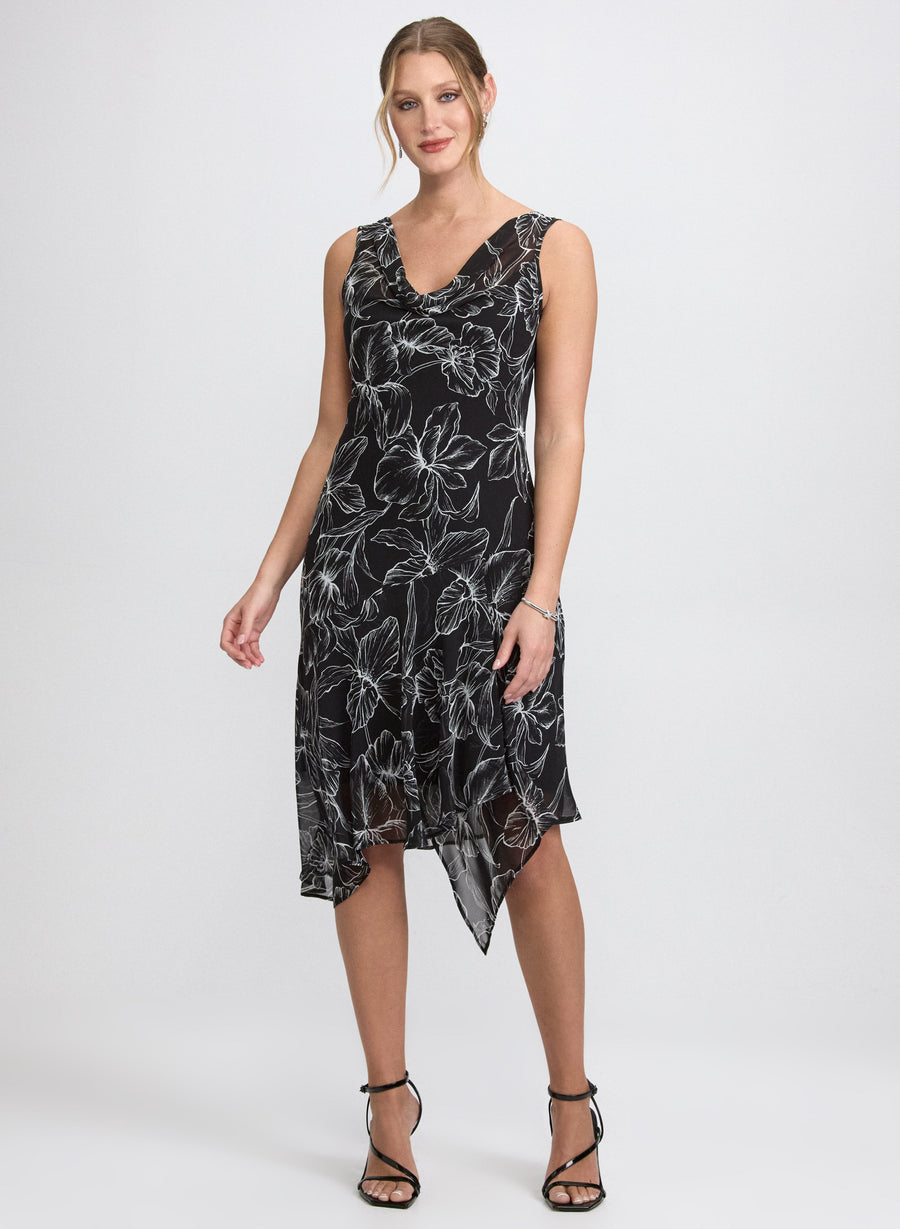 Floral Chiffon Dress