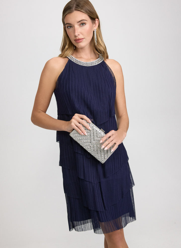 Tiered Mesh Dress