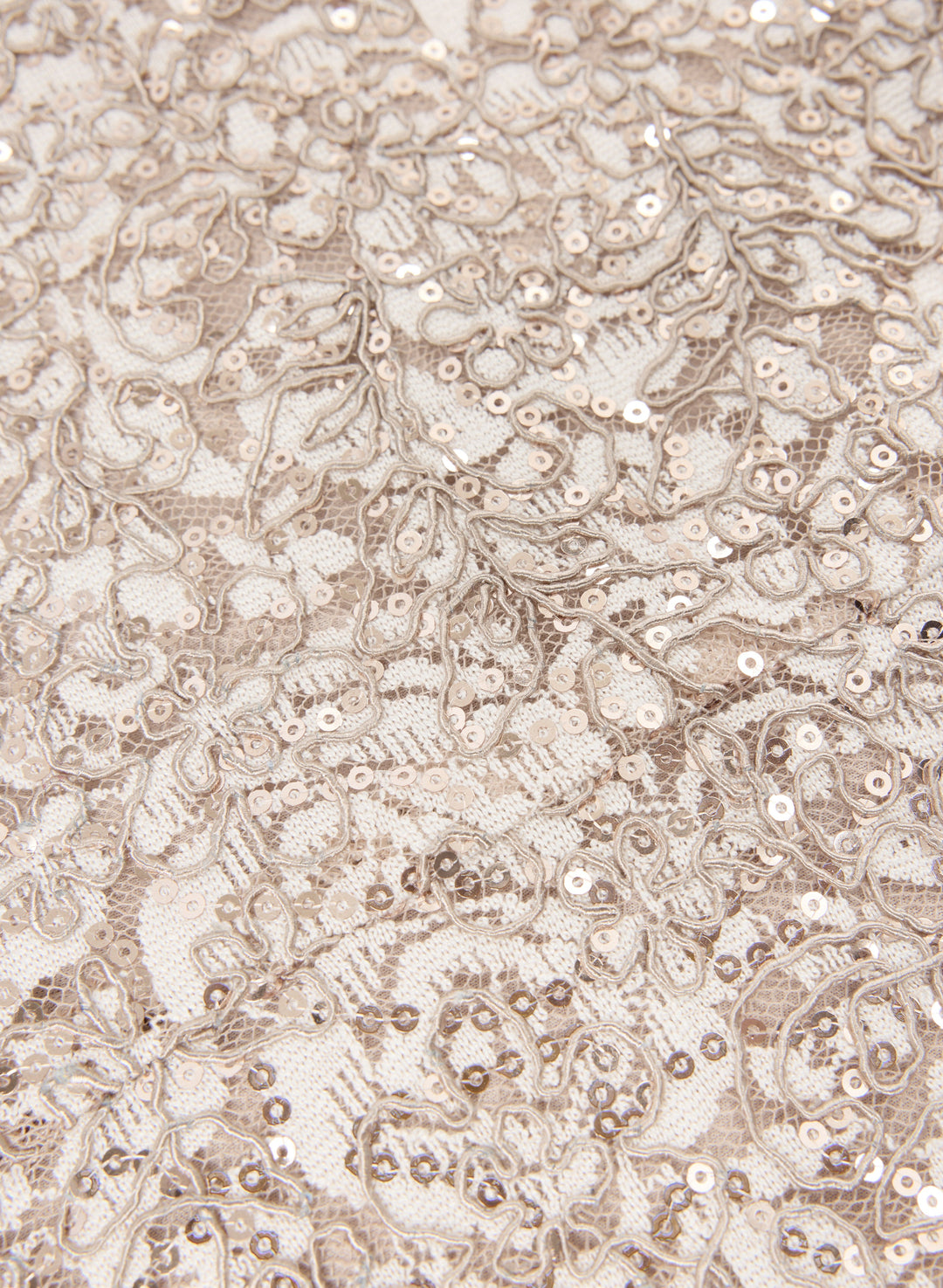 Sequined Lace Dress