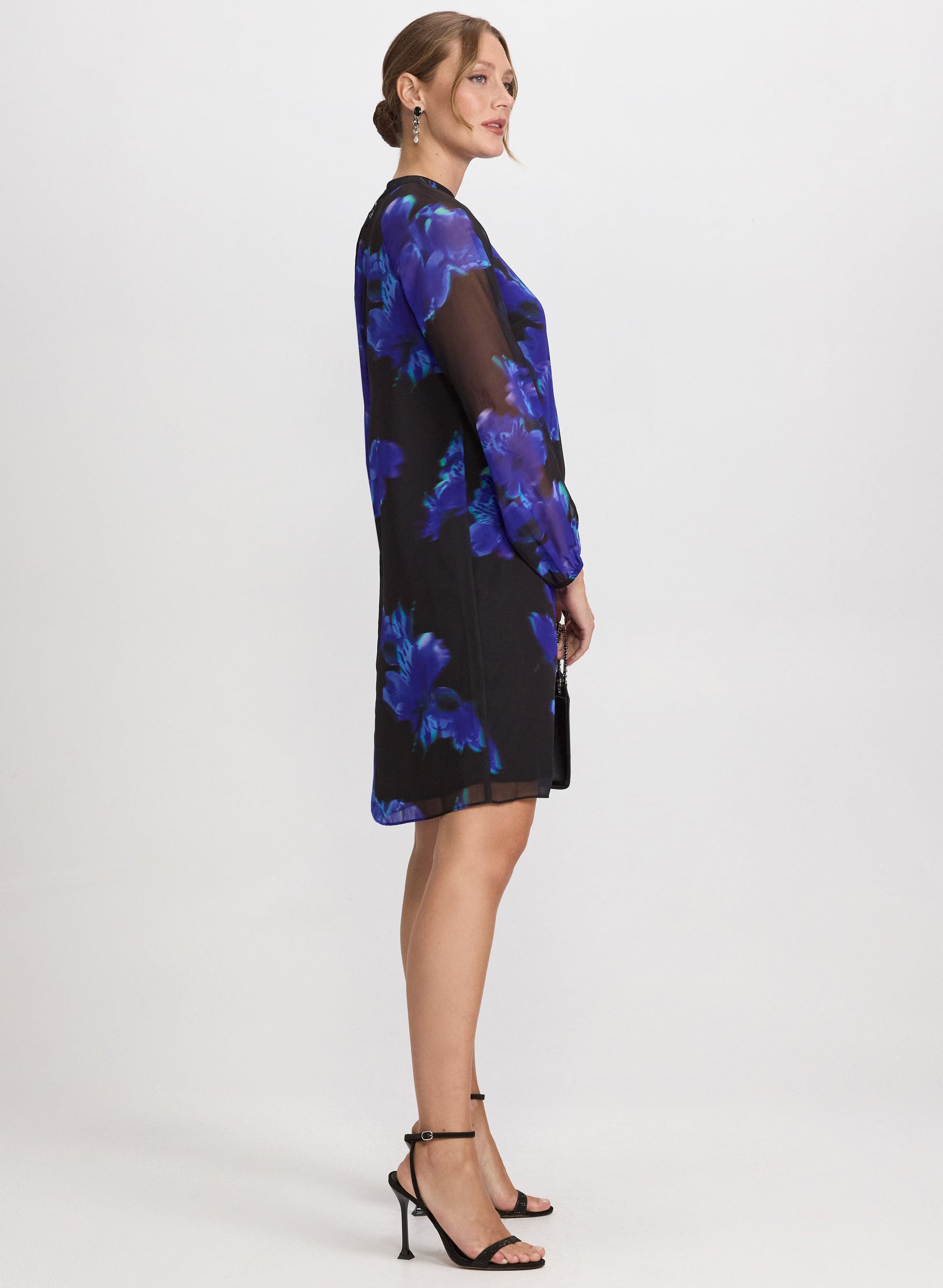 Floral Chiffon Dress