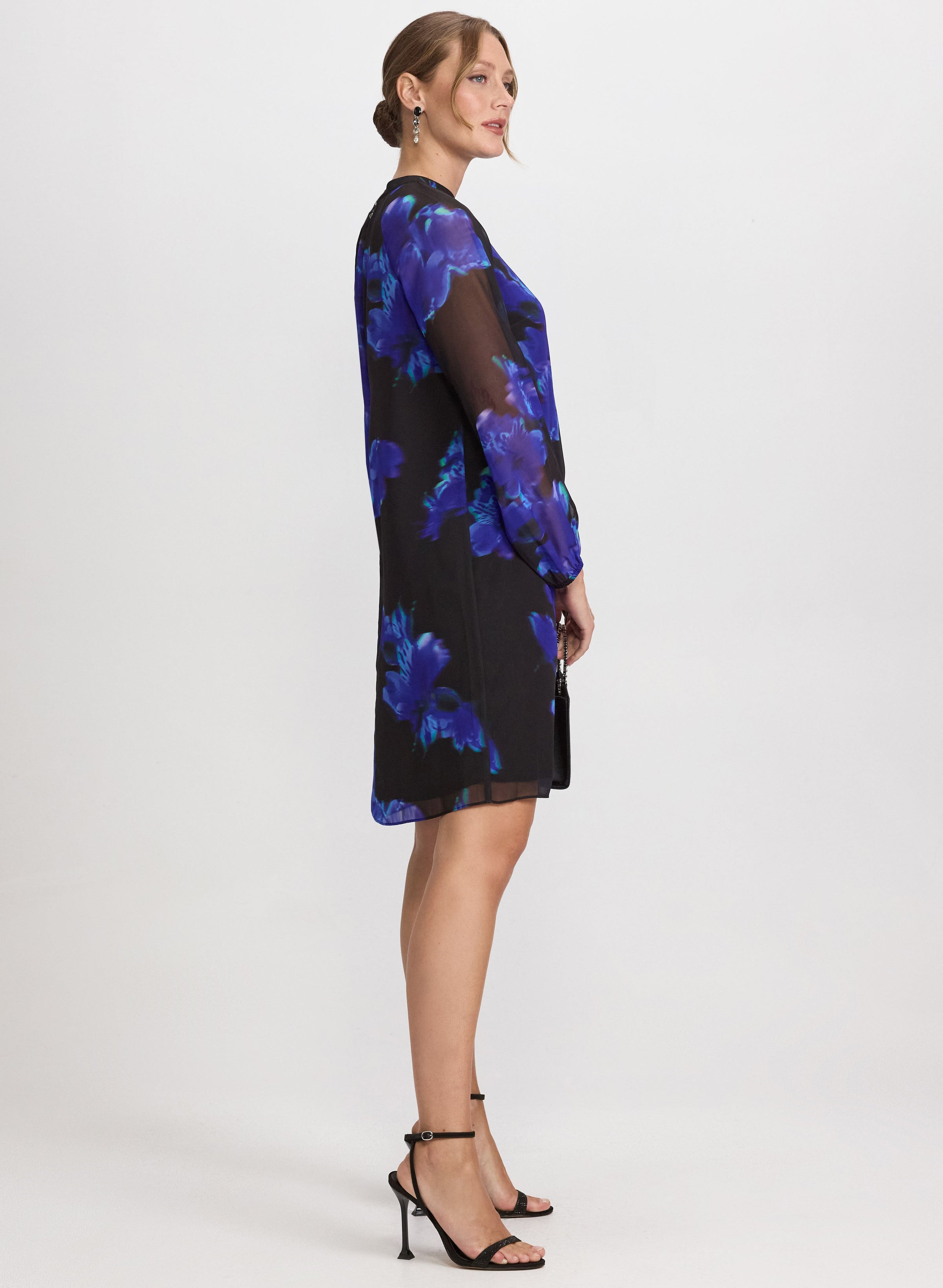 Floral Chiffon Dress