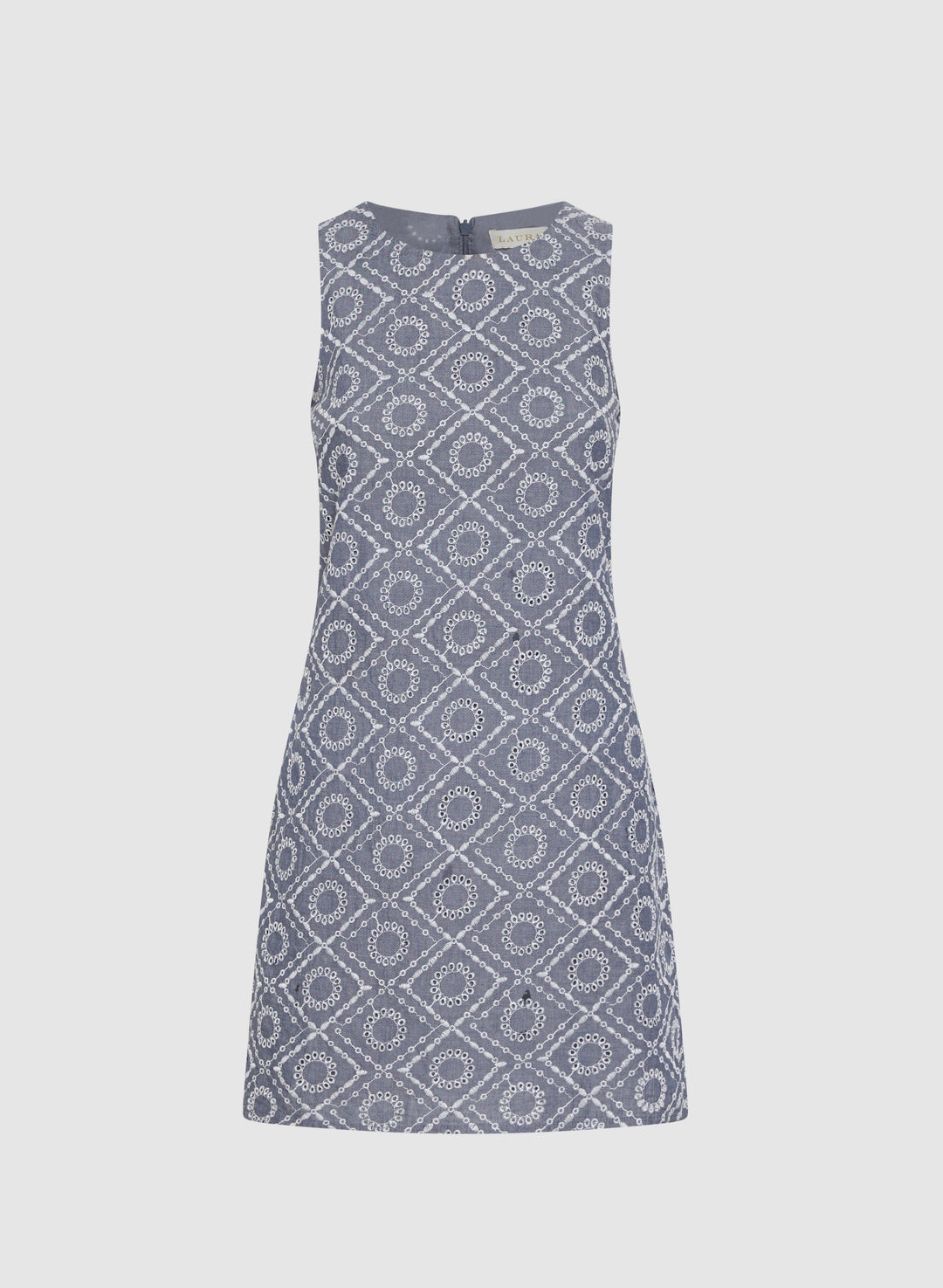 Cotton Eyelet Embroidered Dress