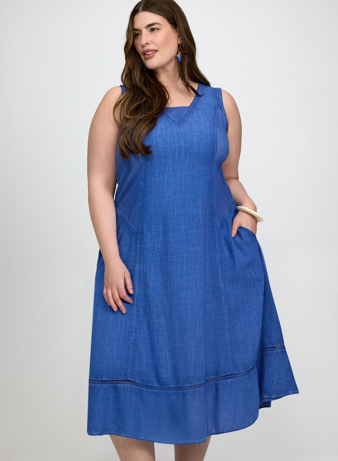 Sleeveless Fit & Flare Dress