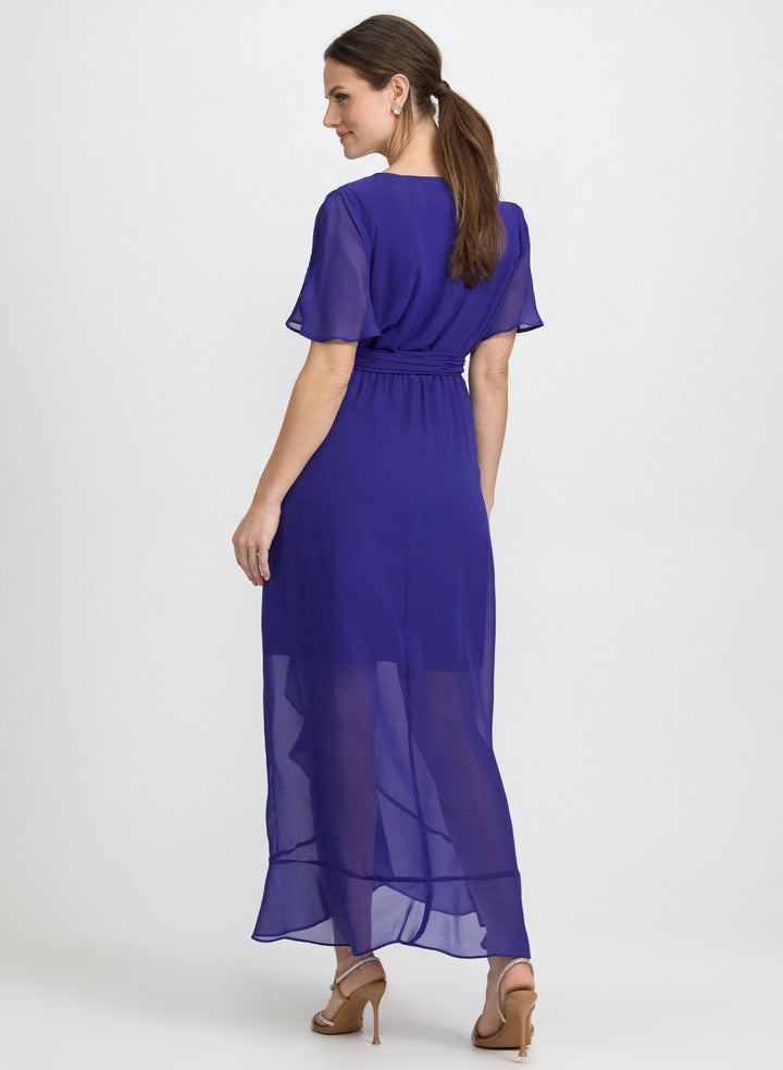 Chiffon Wrap Dress