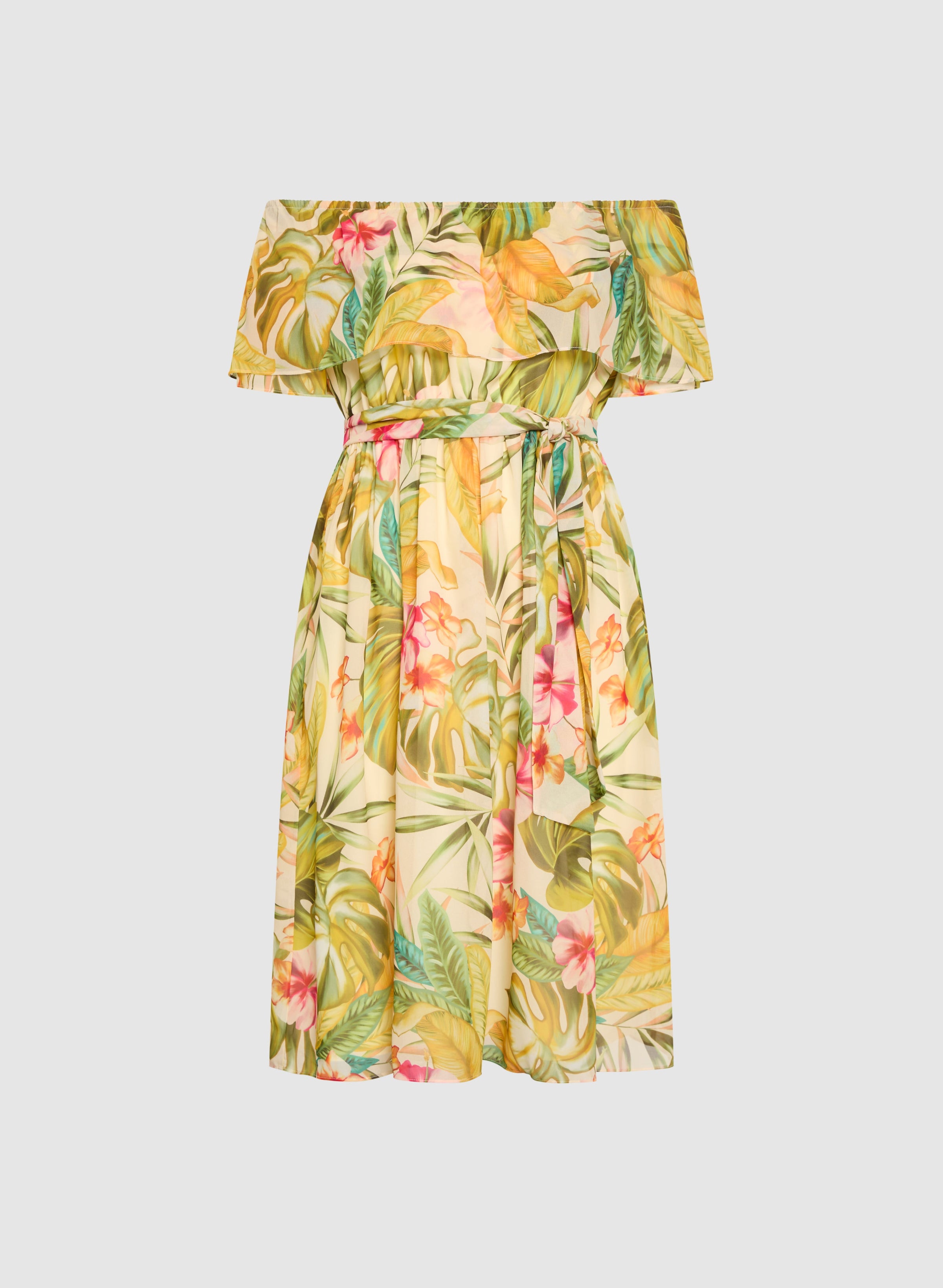Melanie Lyne - Tropical Print Dress