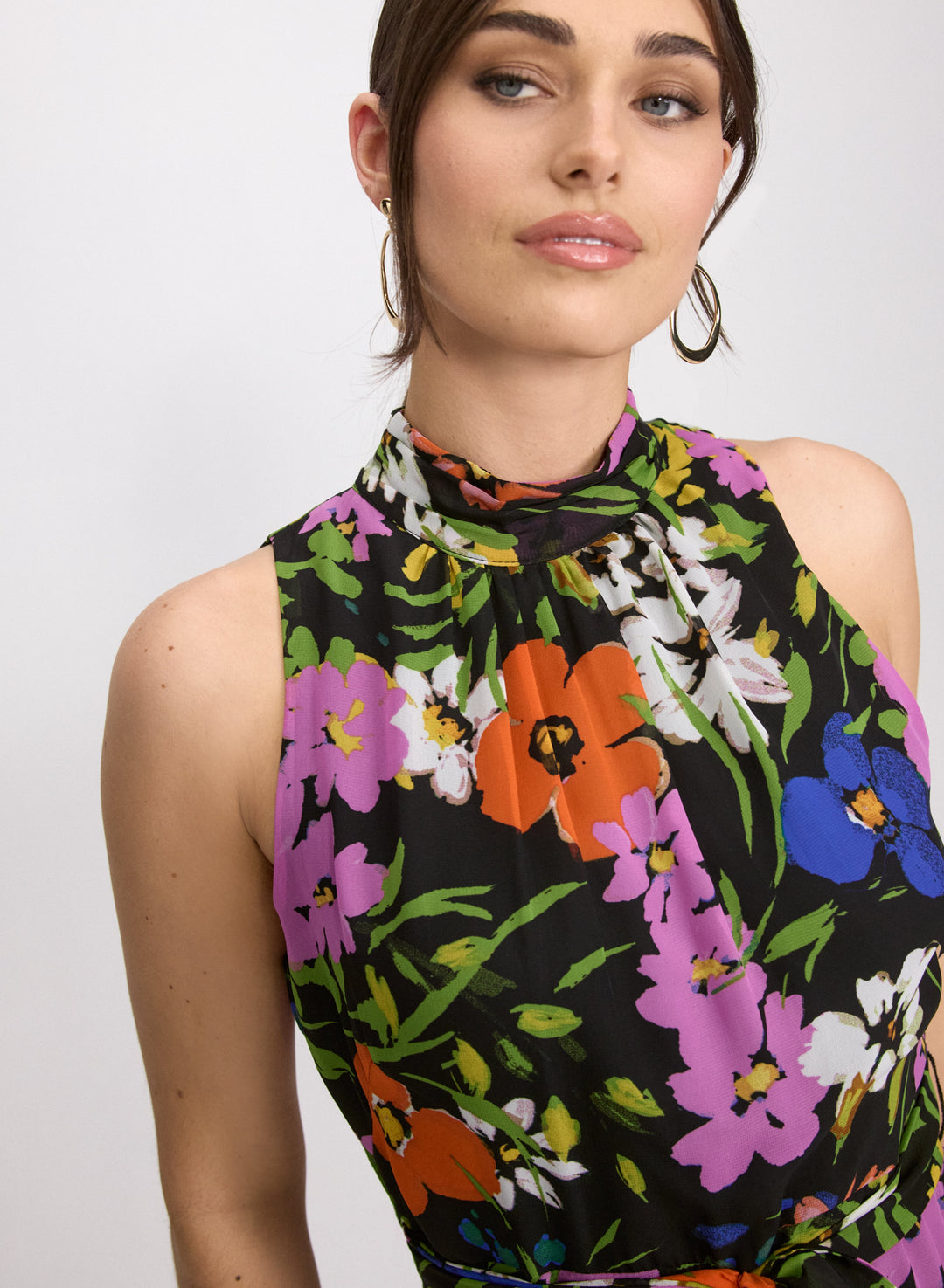 Floral Sleeveless Dress