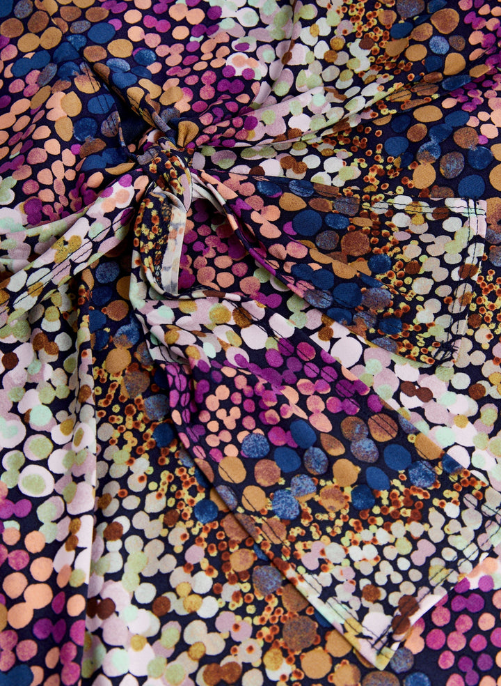 Mosaic Polka Dot Dress