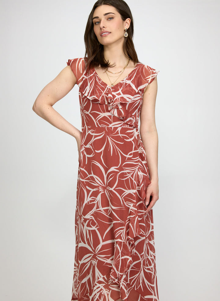 Floral Chiffon Dress