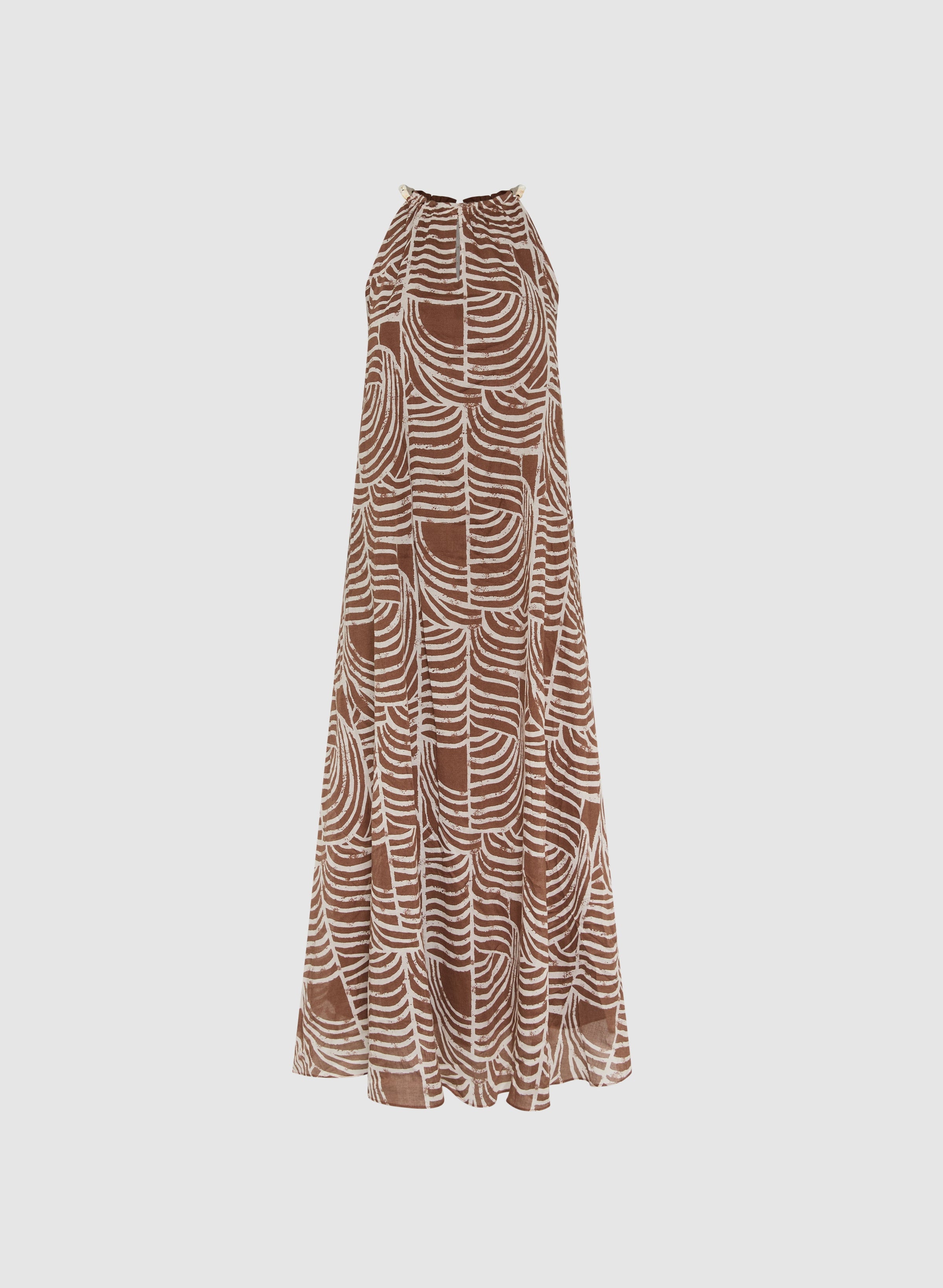 Halter Neck Maxi Dress