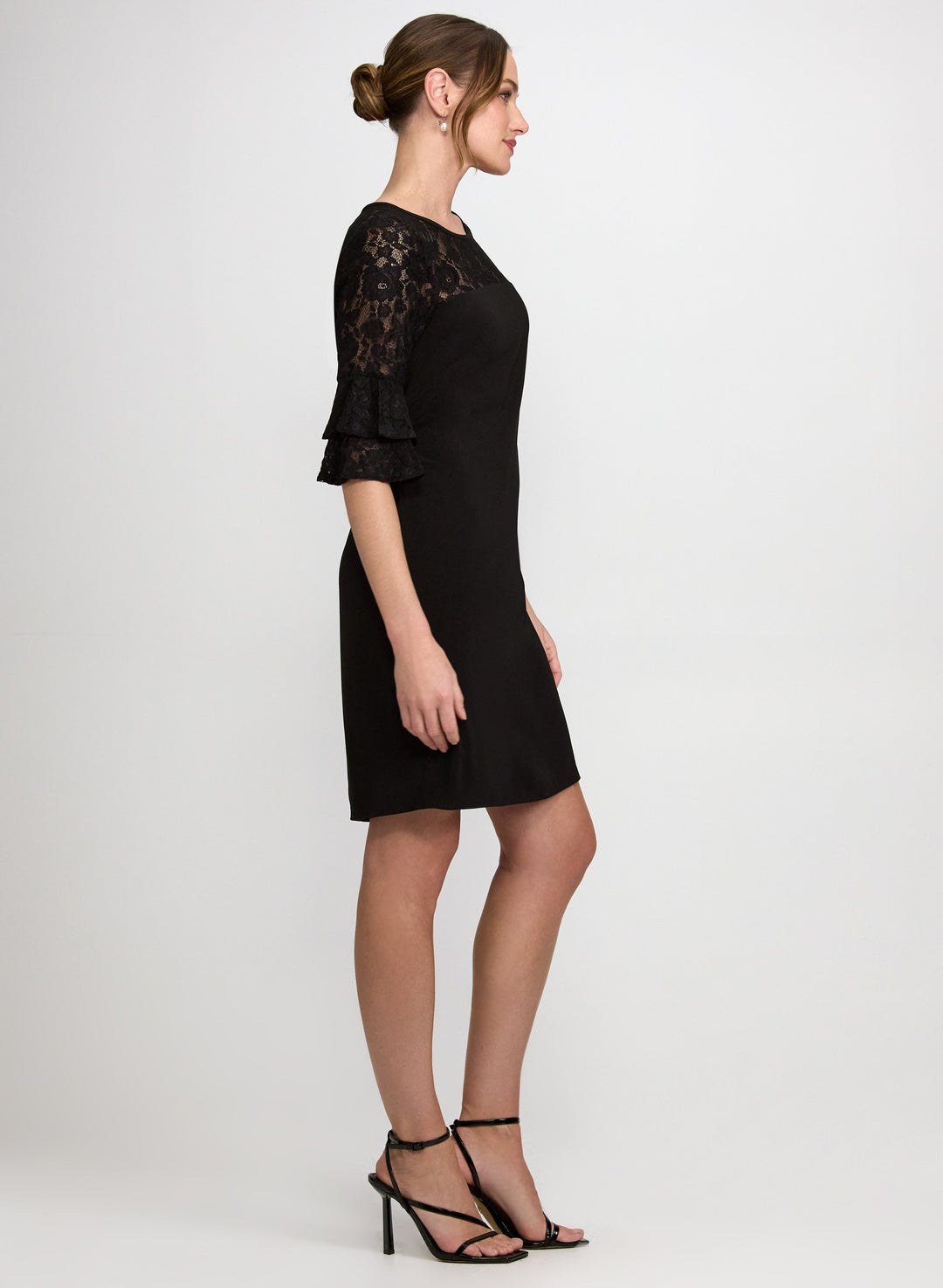 Lace Detail Sheath Dress