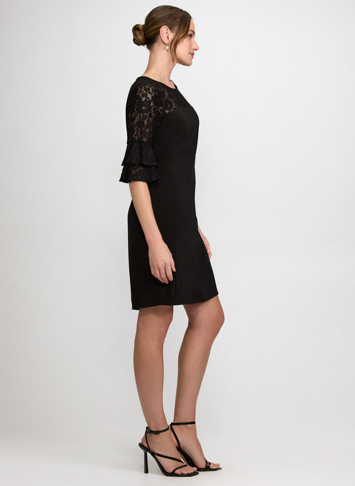 Lace Detail Sheath Dress