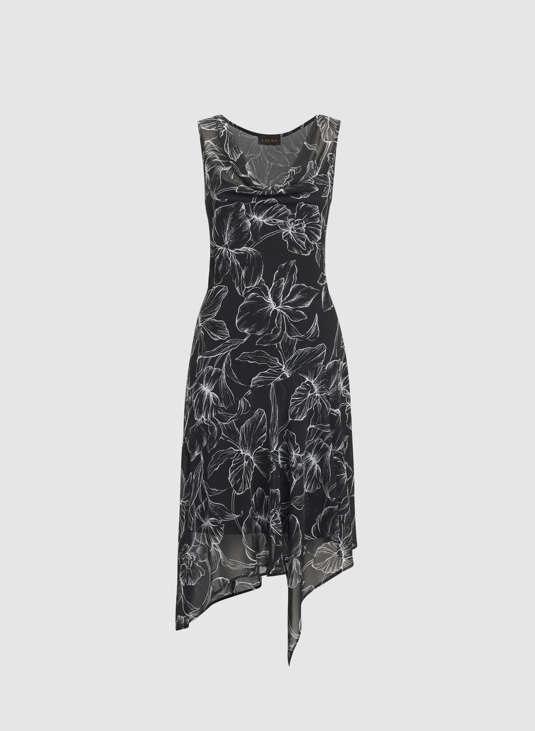 Floral Chiffon Dress