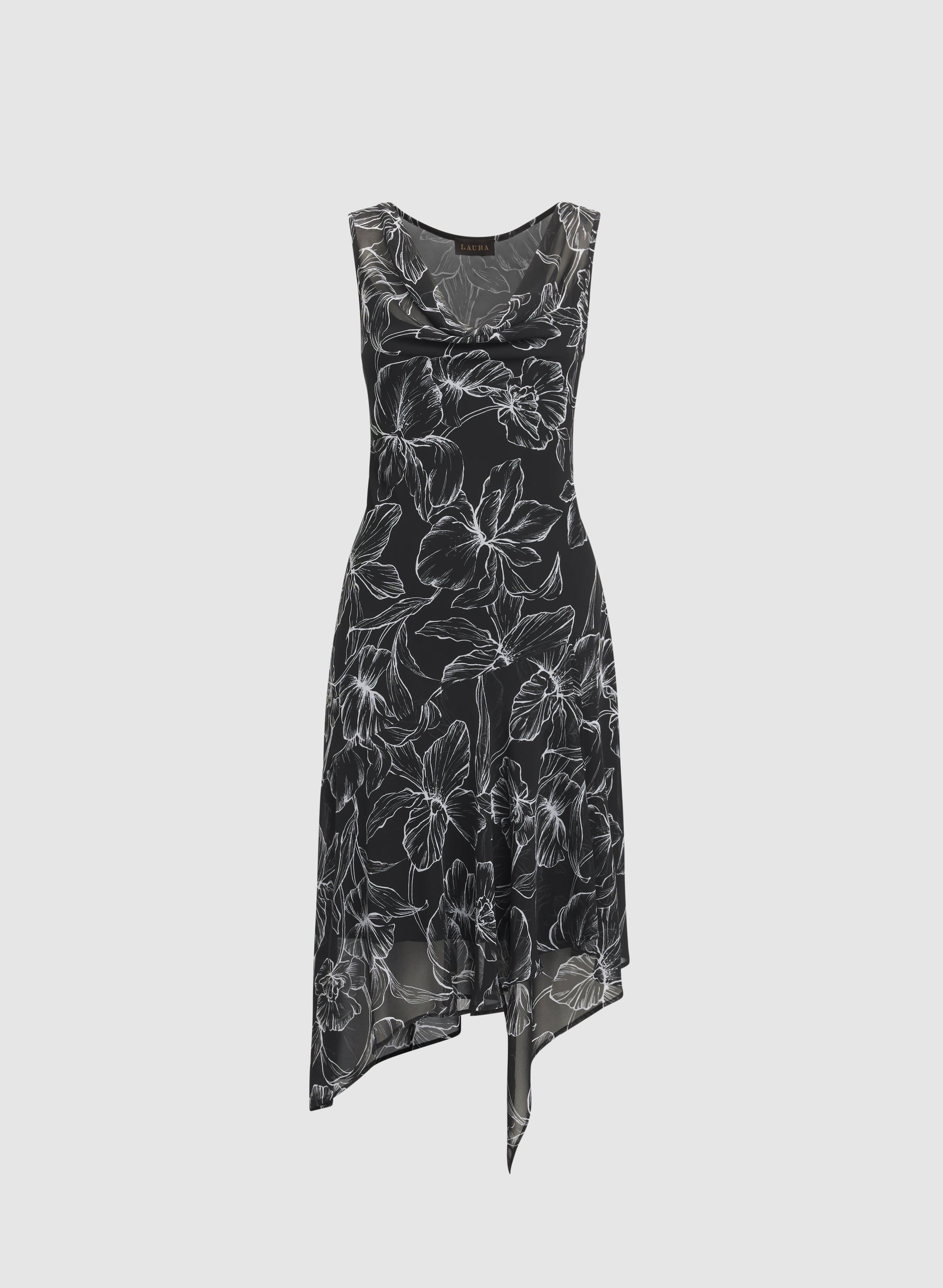 Floral Chiffon Dress