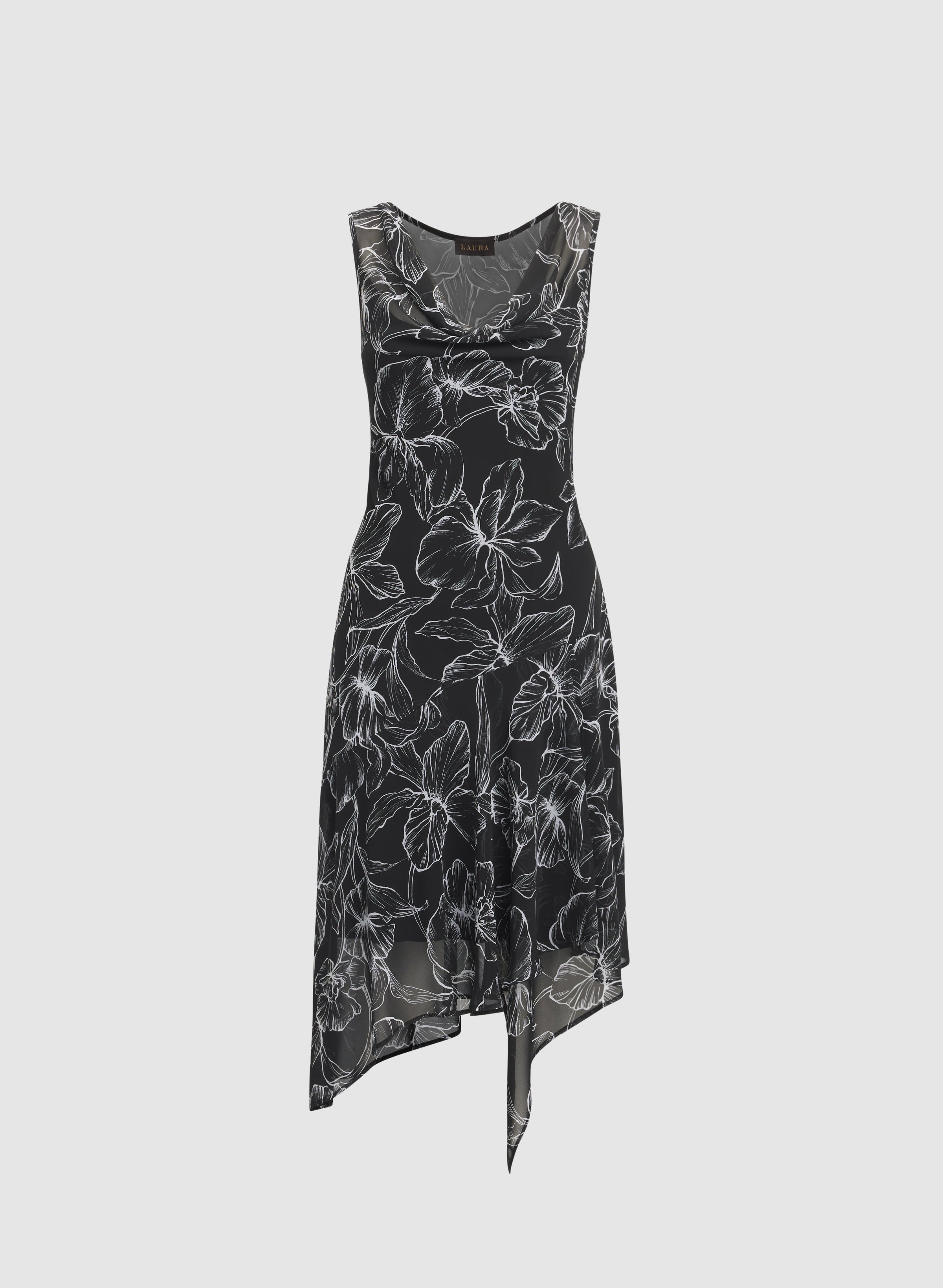 Floral Chiffon Dress