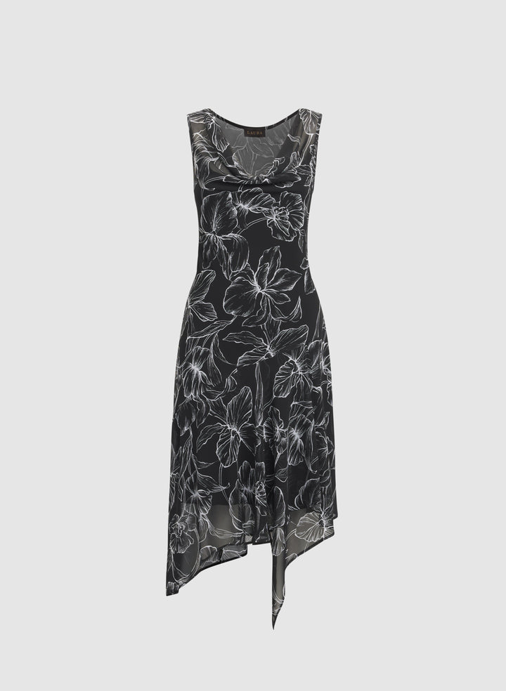 Floral Chiffon Dress
