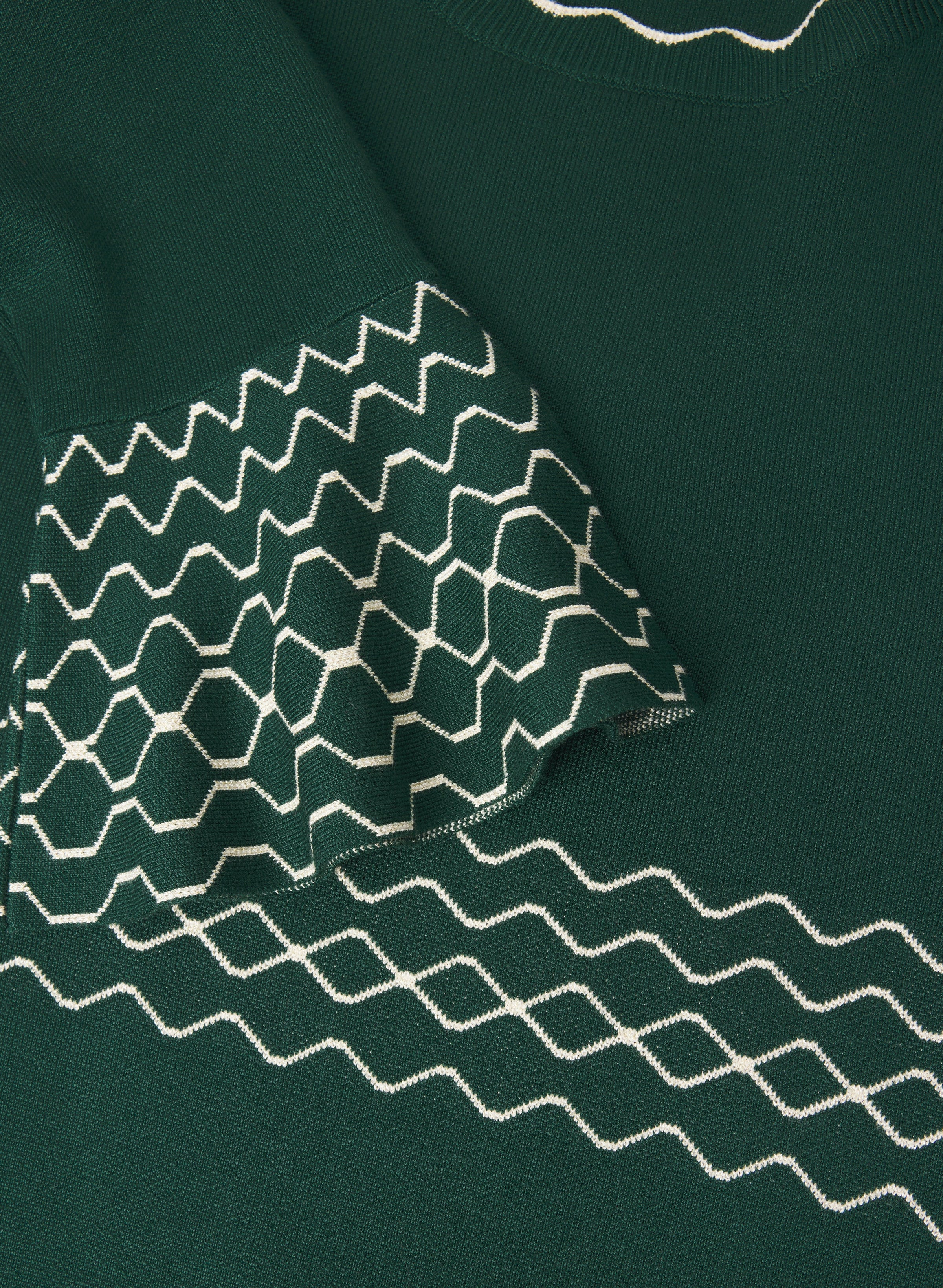 Scalloped Detail Dress