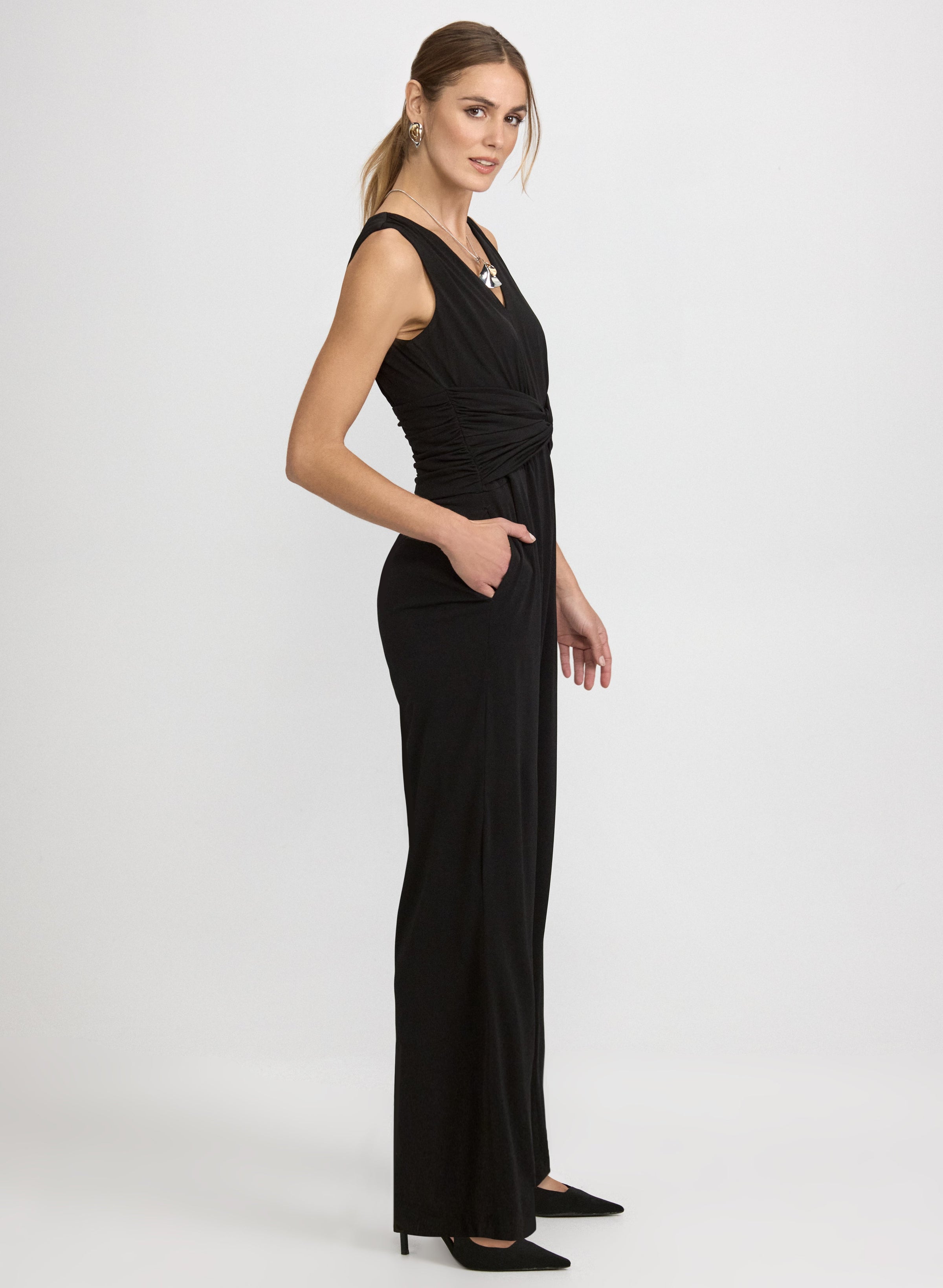 Twist Detail Jumpsuit