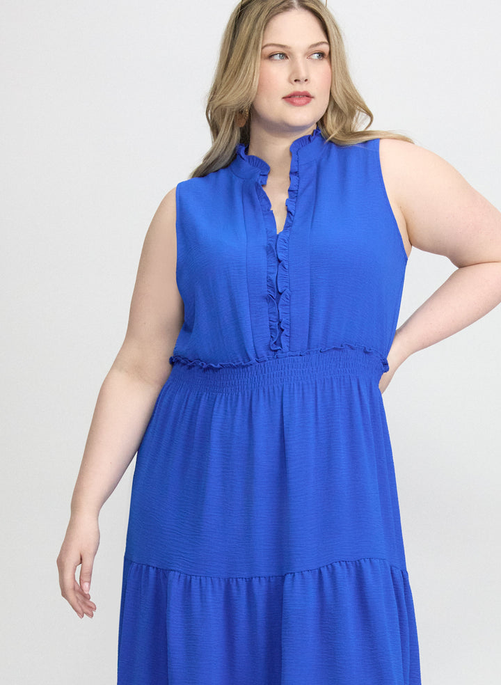 Frilled Trim Dress