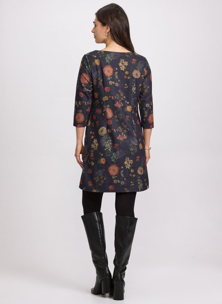 Floral Sweater Dress