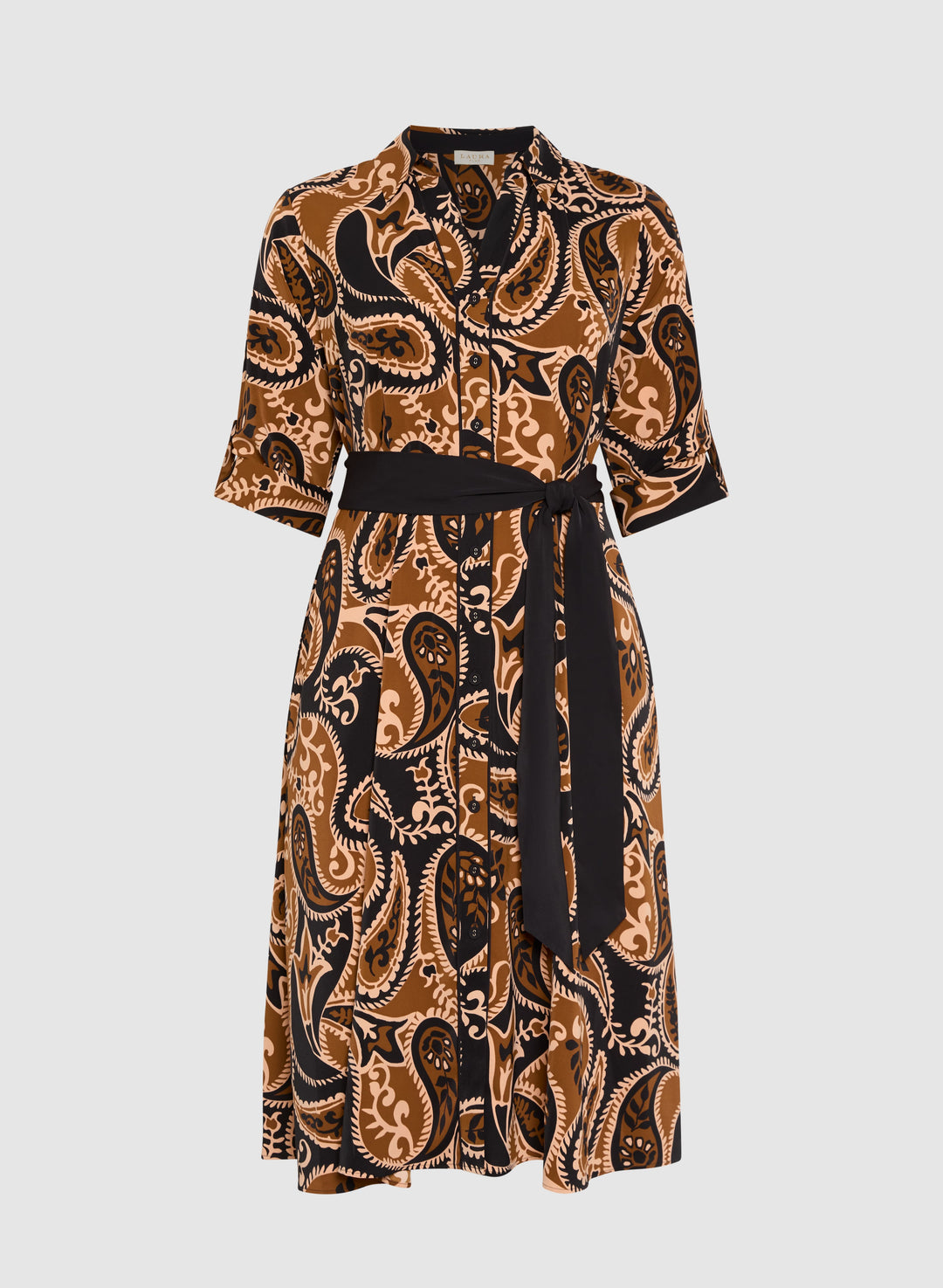 Paisley Shirt Dress