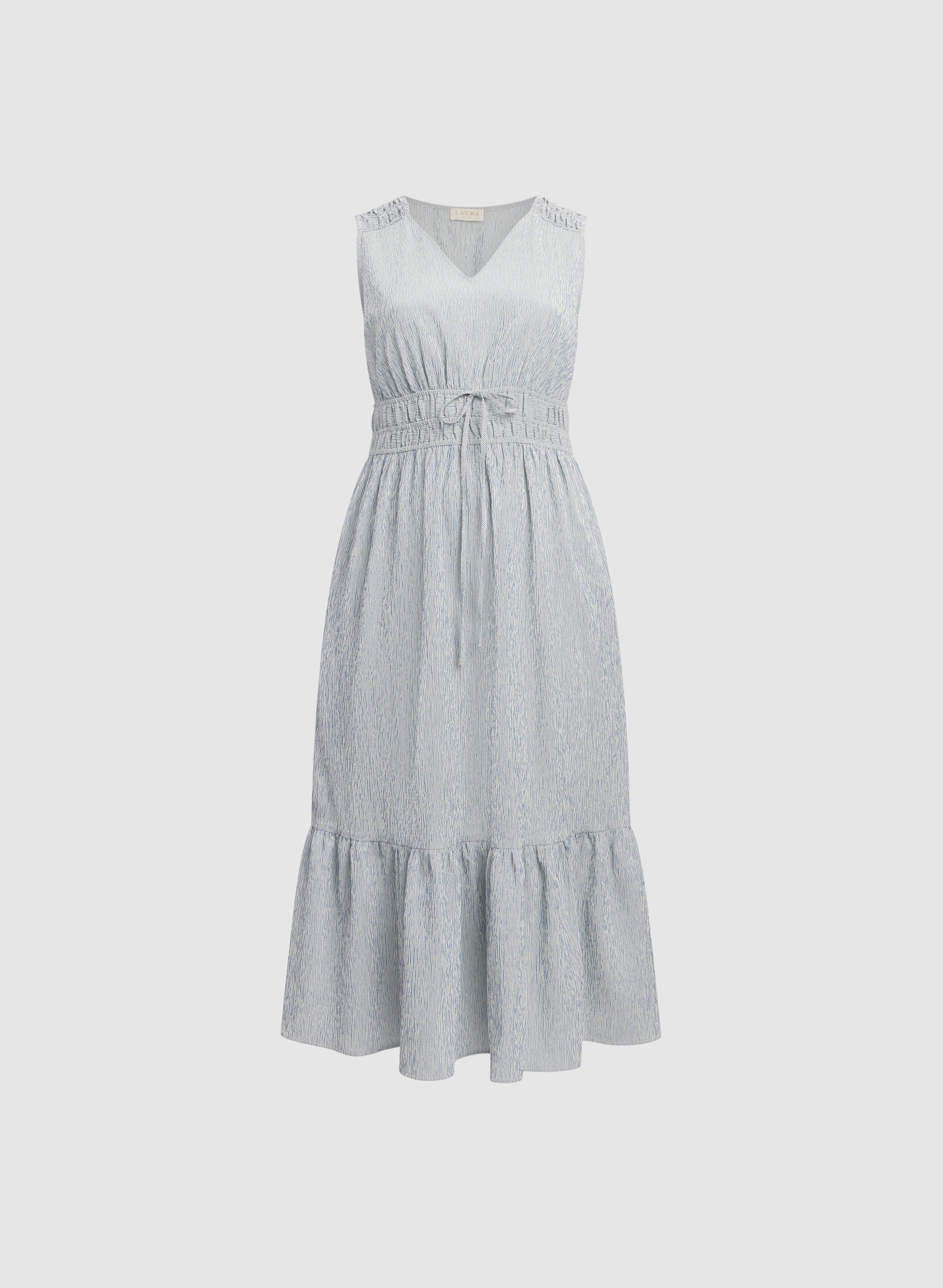 Smocked Tiered Maxi Dress