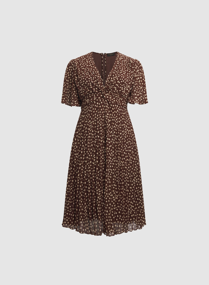 Polka Dot Midi Dress