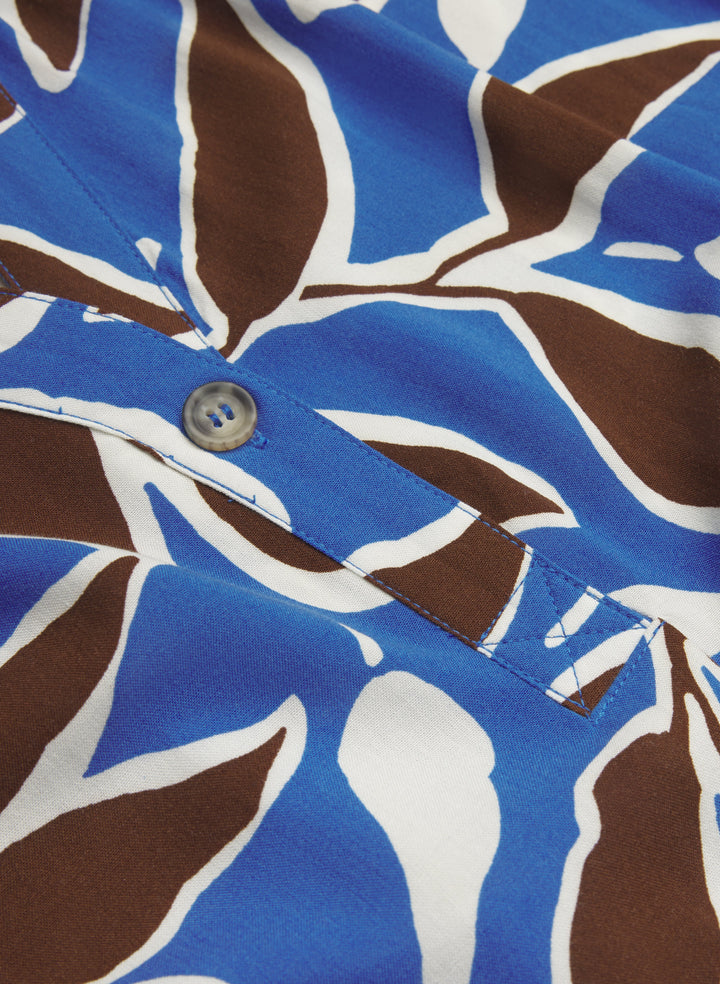 Leaf Print Dress