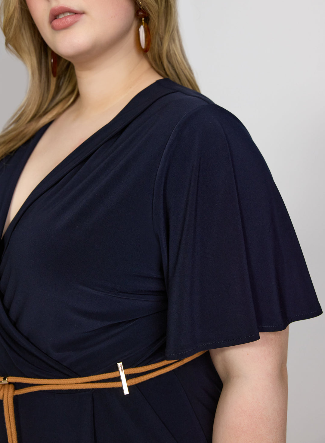 Braided Belt Jumpsuit