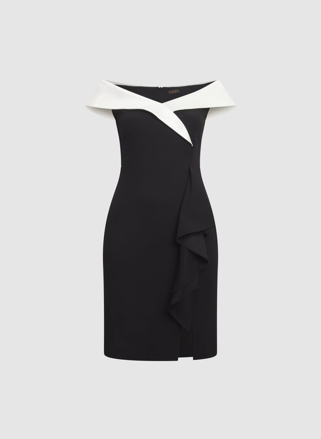 Off-The-Shoulder Fitted Dress