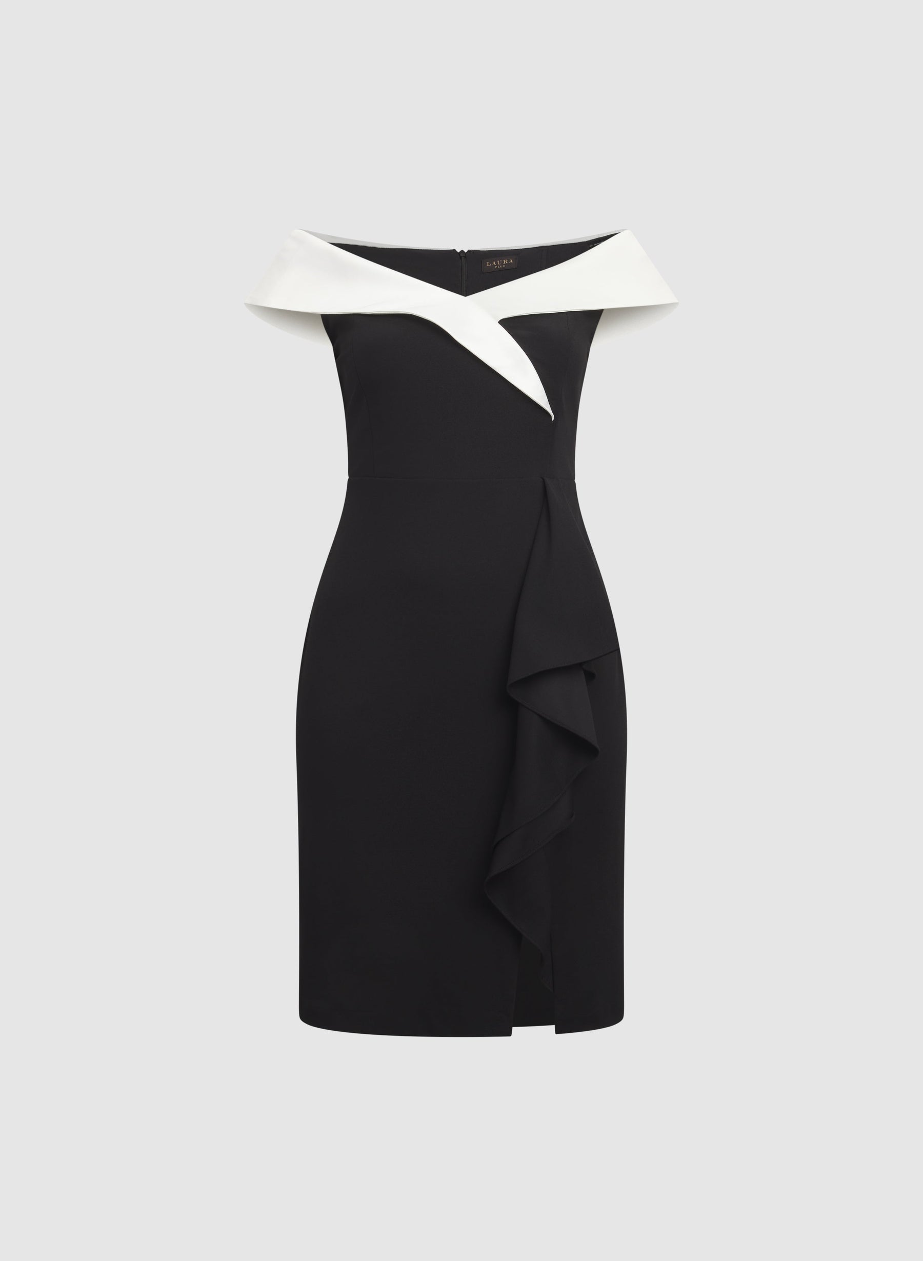 Off-The-Shoulder Fitted Dress