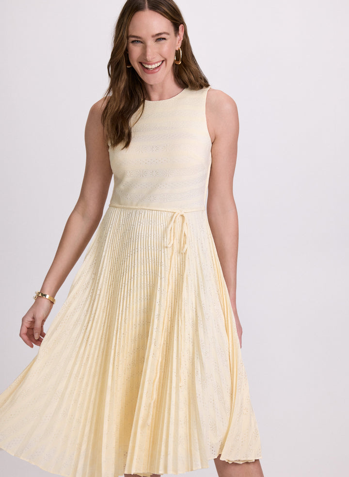 Striped Lace Dress