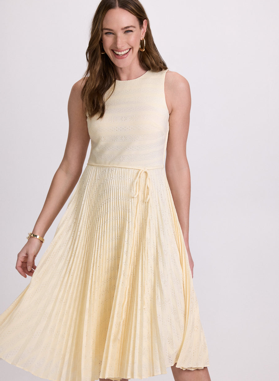 Striped Lace Dress