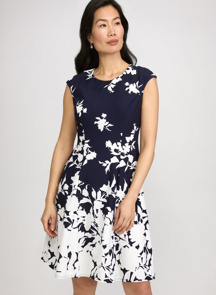 Floral Fit & Flare Dress