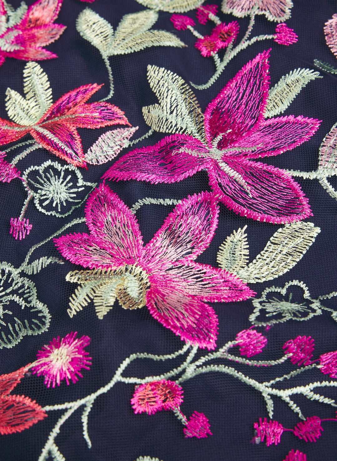 Floral Embroidered Dress