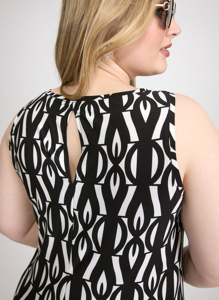 Geometric Printed Dress