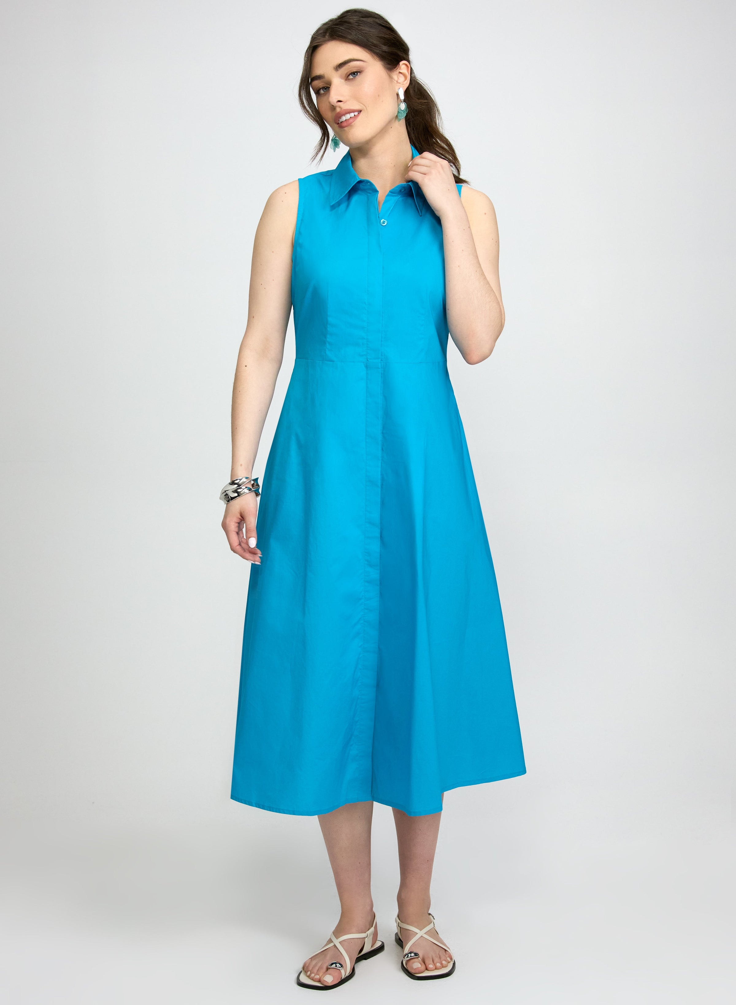 Button-Down Shirt Dress
