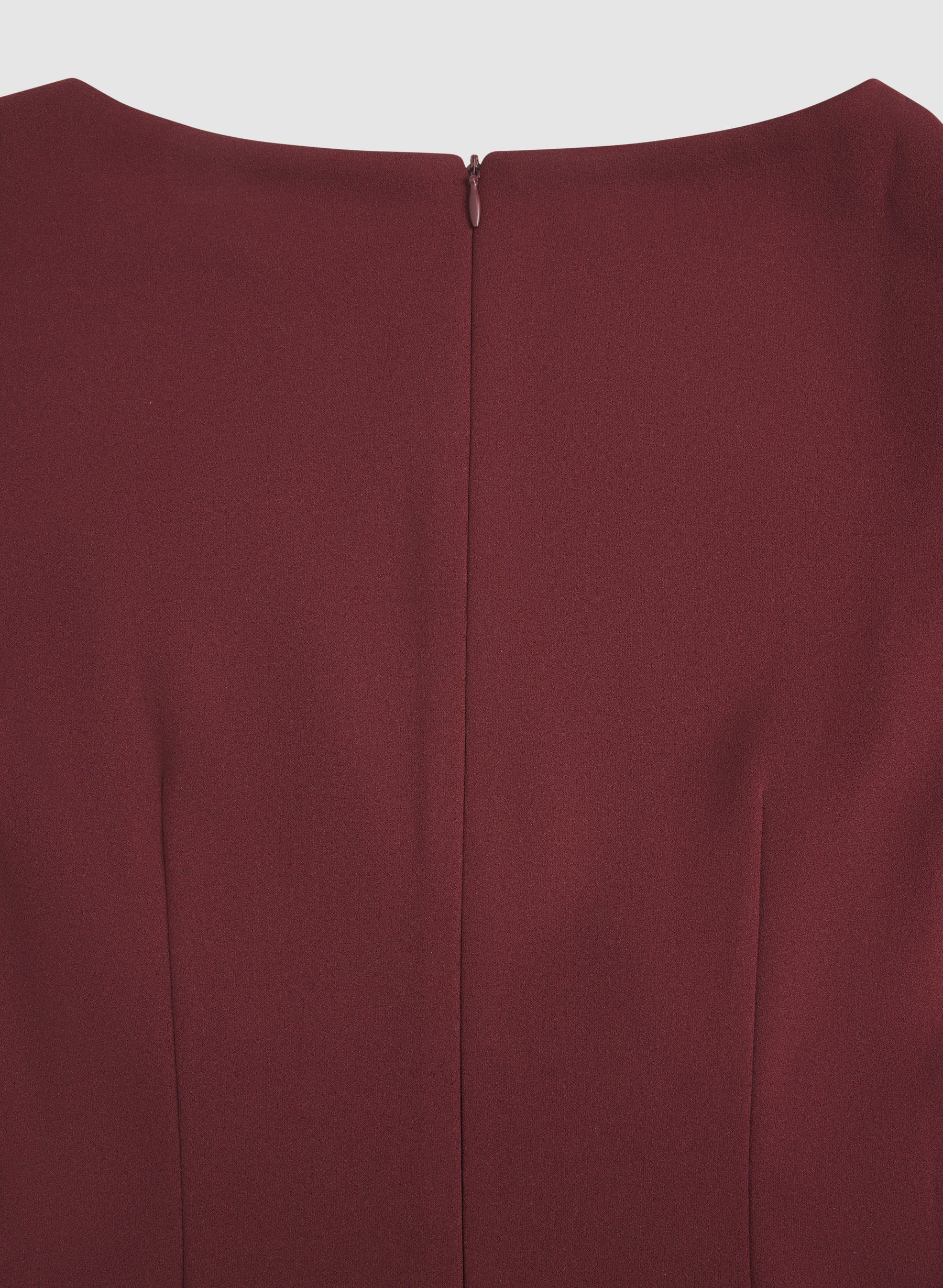 Pleated Sleeve Dress