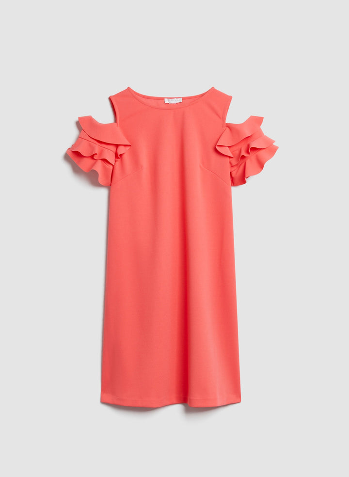 Short Ruffle Detail Dress