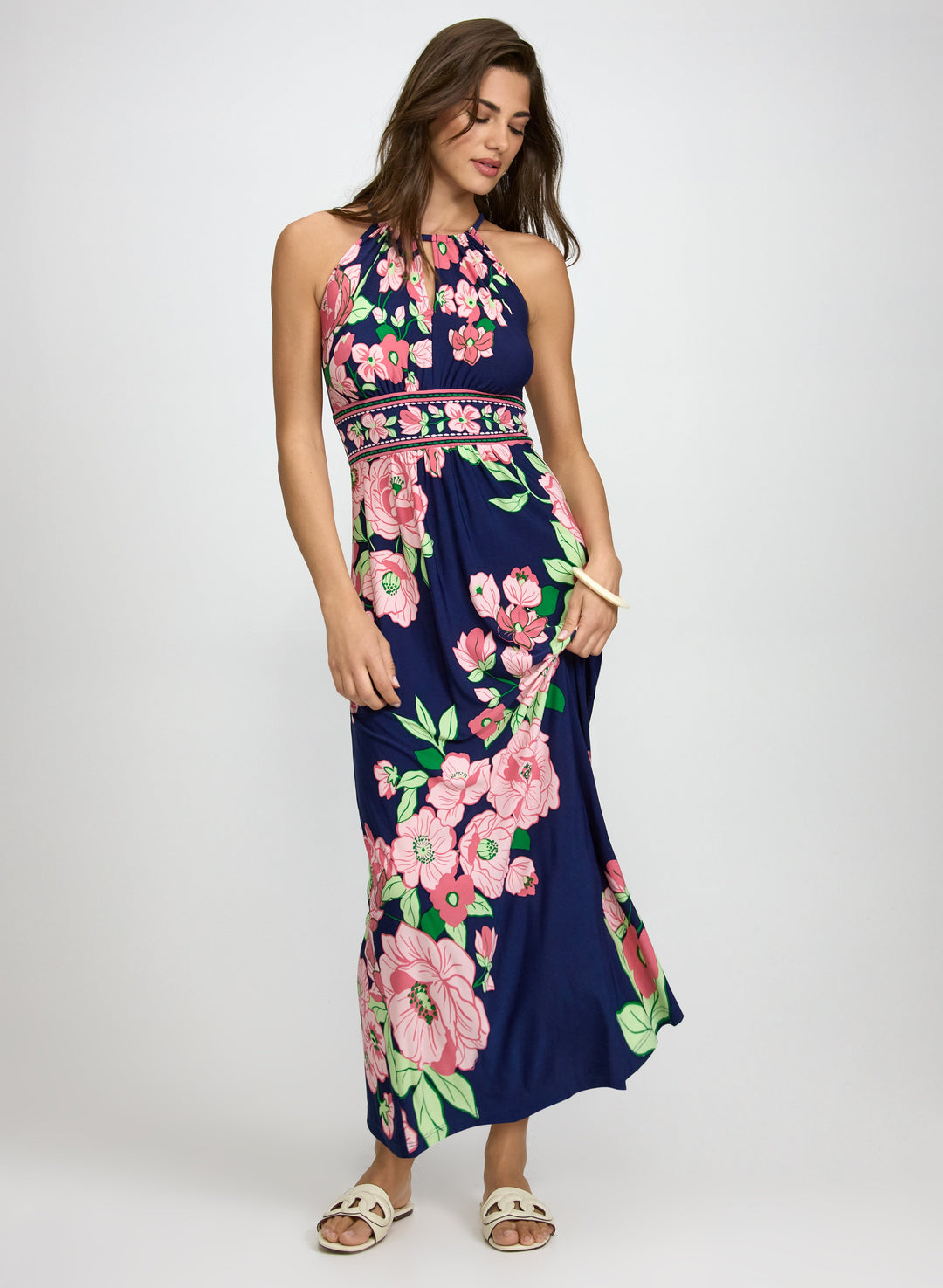 Floral Print Maxi Dress