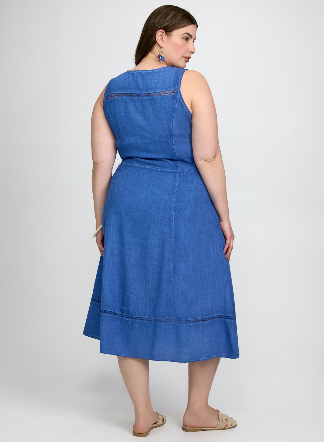Sleeveless Fit & Flare Dress