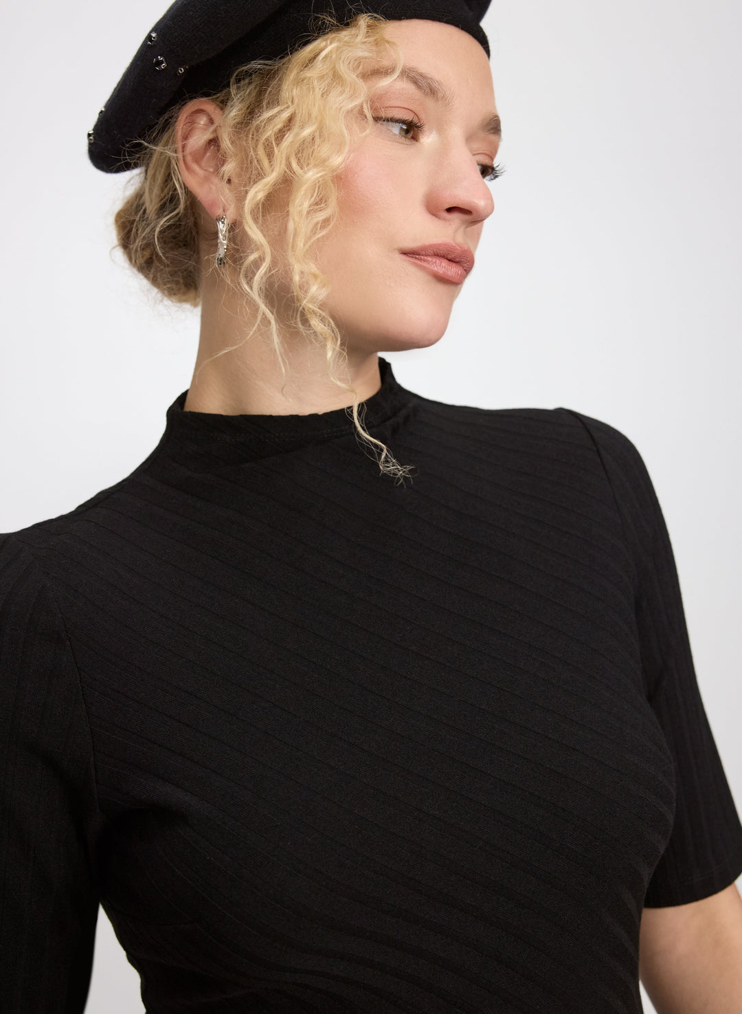 Knit Bias-Cut Dress