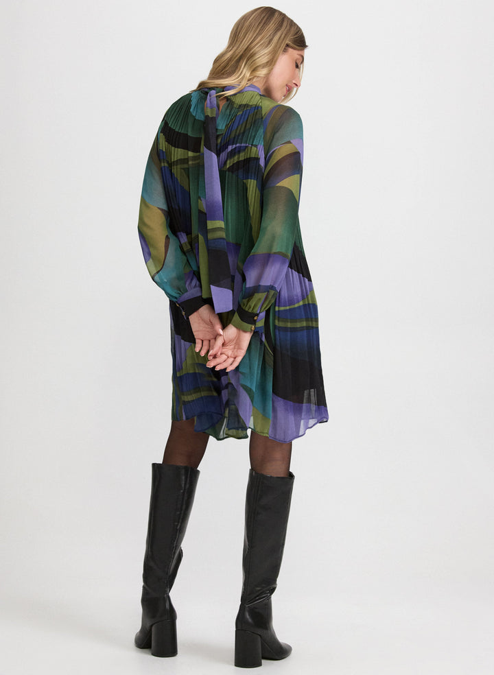 Swirl Chiffon Dress