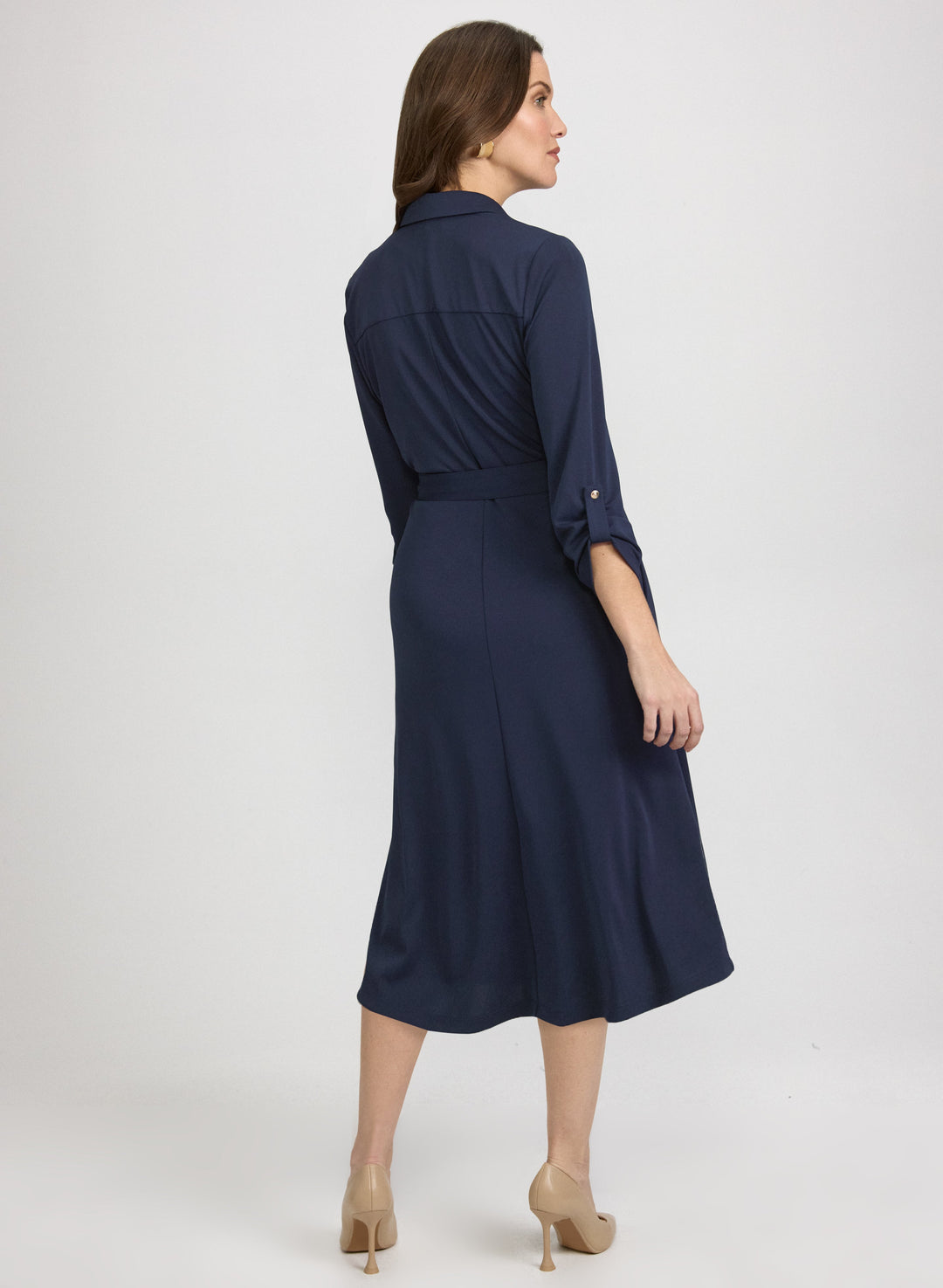Belted Shirt Dress