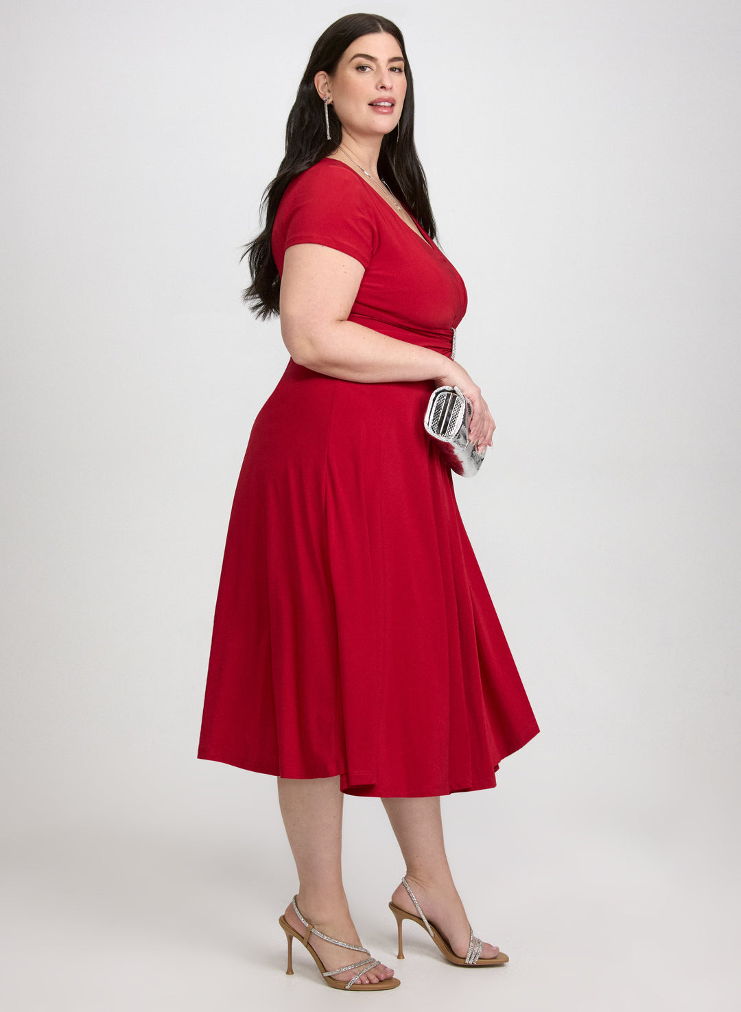 Rhinestone Detail Dress